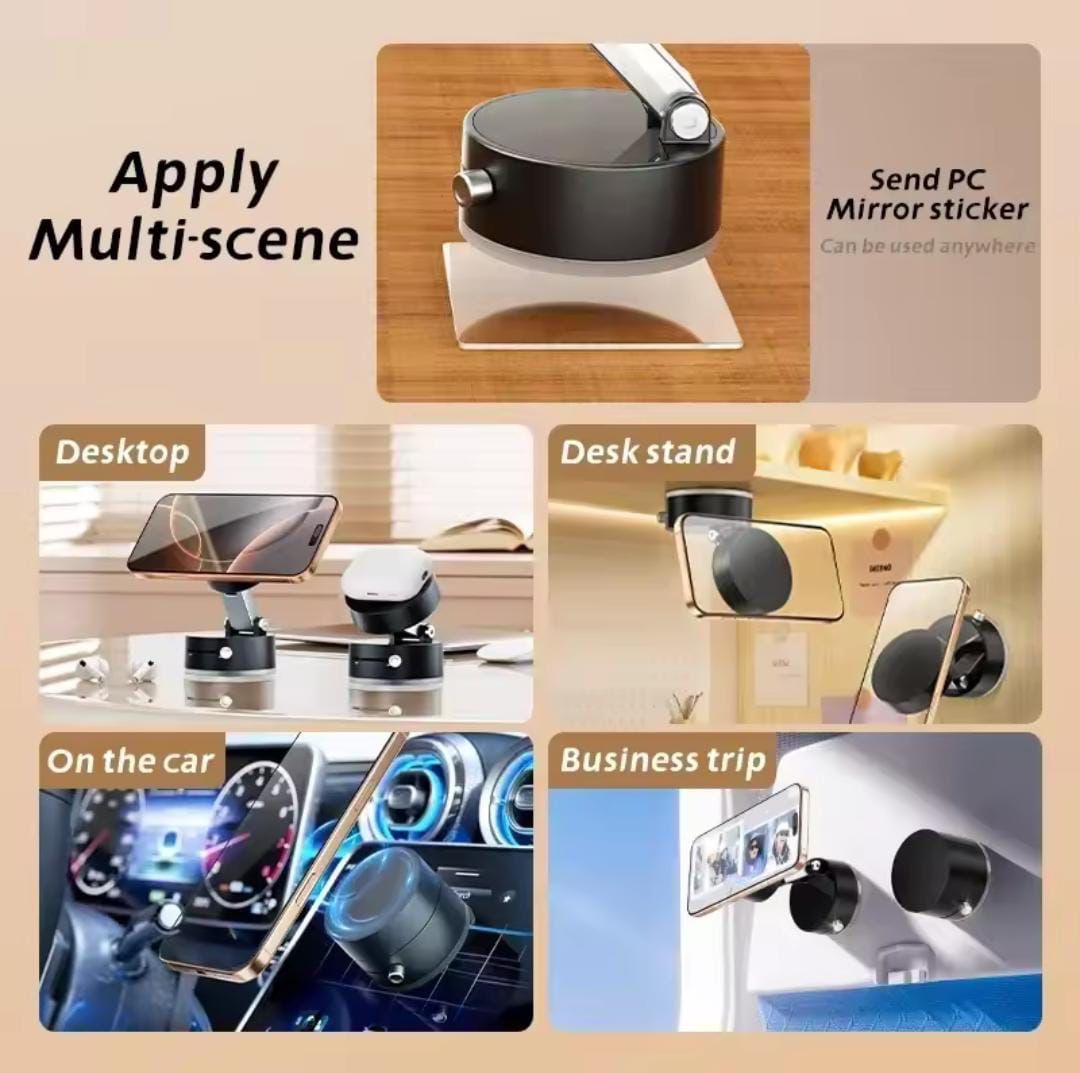 Strong Magnetic Rotation Height Adjustable Car Phone Holder
